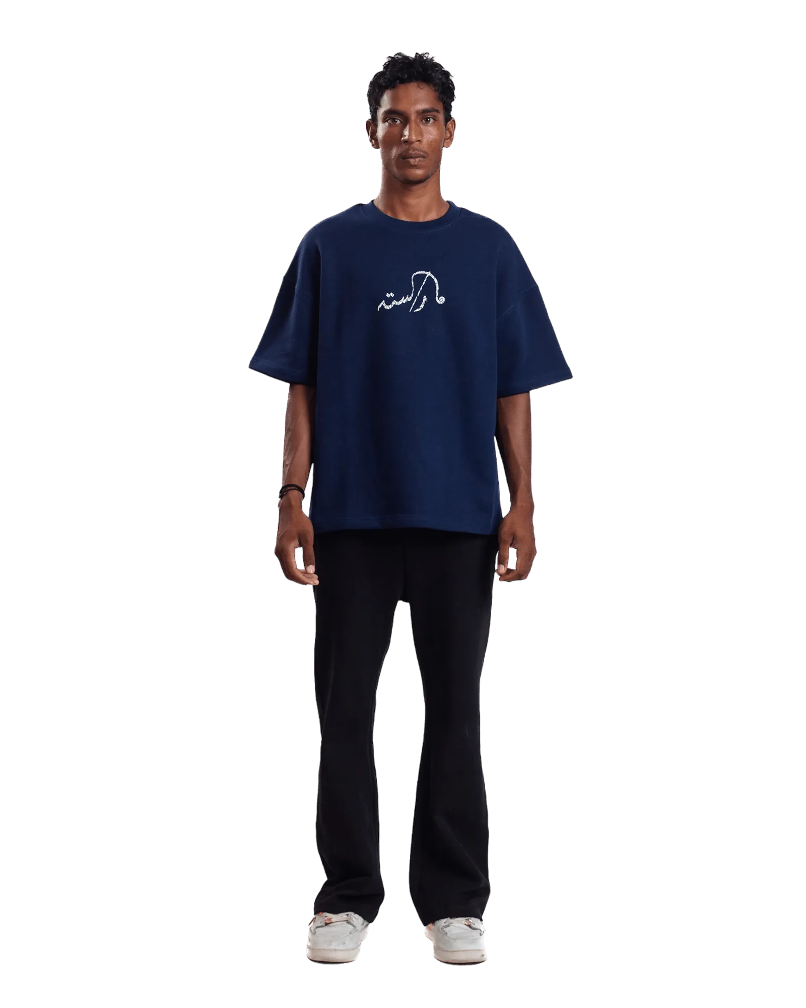"INVISIBLE MAN" BLUE T-SHIRT