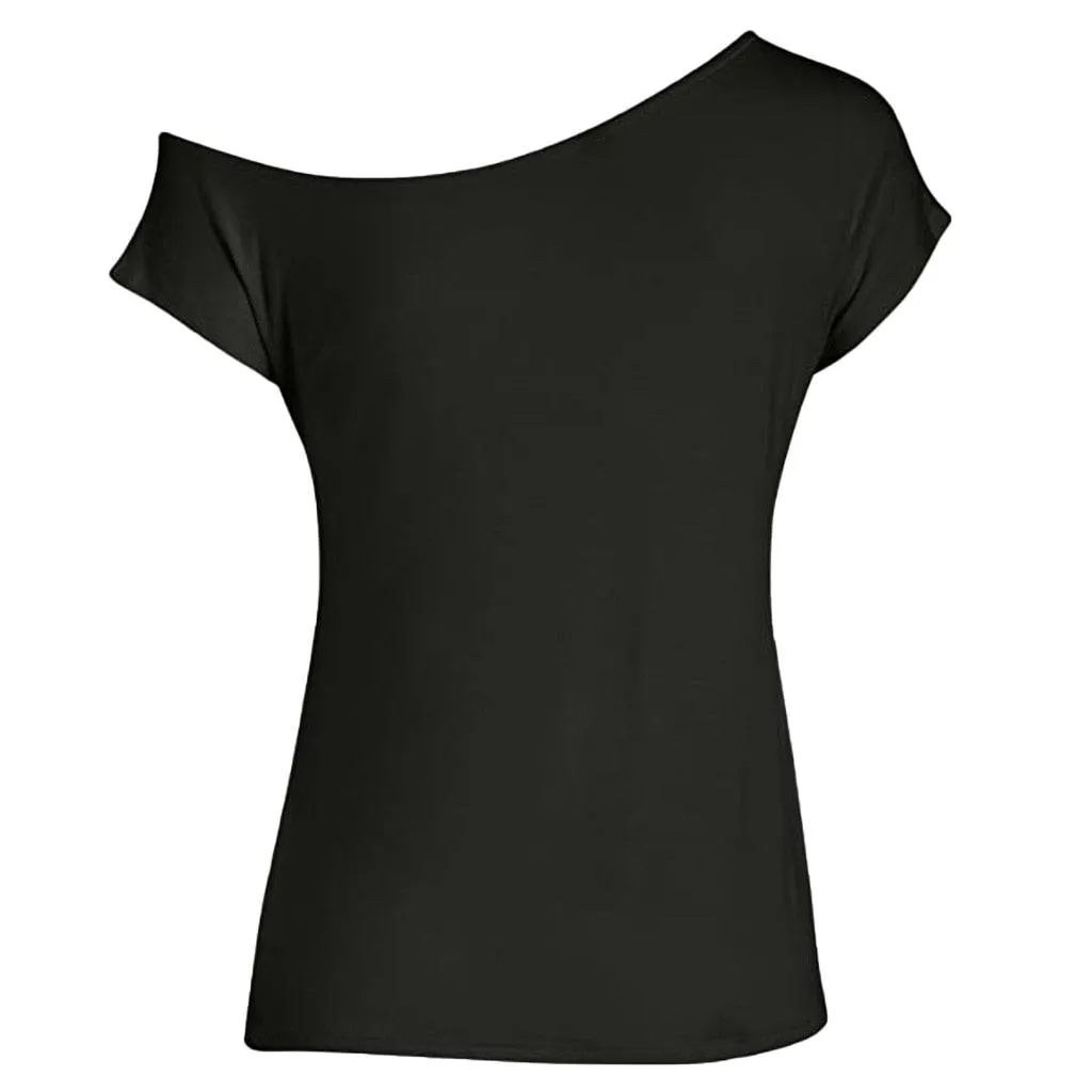 SEXY SHOULDER STYLE TEE