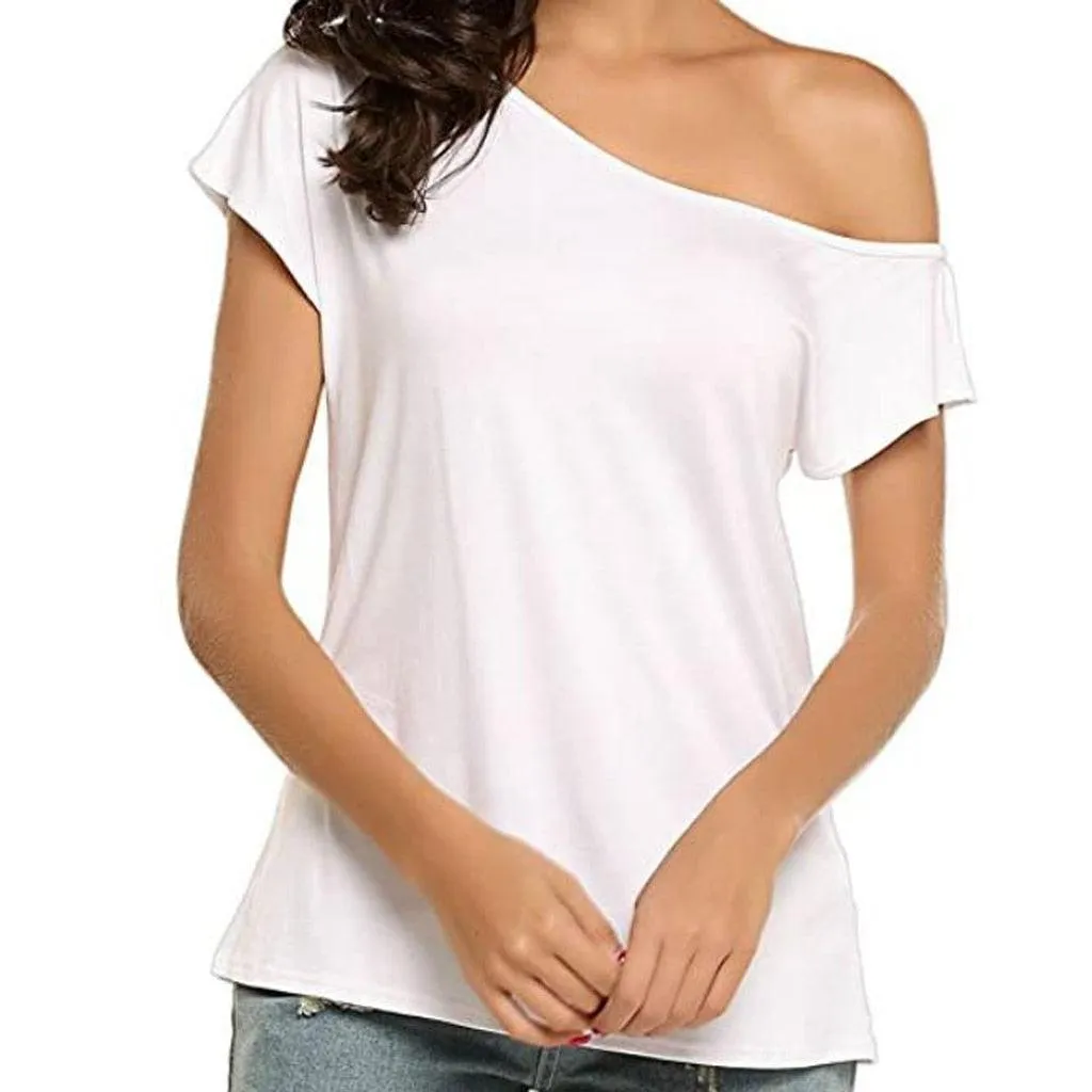 SEXY SHOULDER STYLE TEE