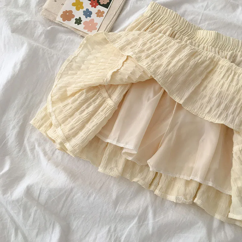 Skirts Women Mini Folds A LINE Harajuku Mujer School Girls Sexy Cute
