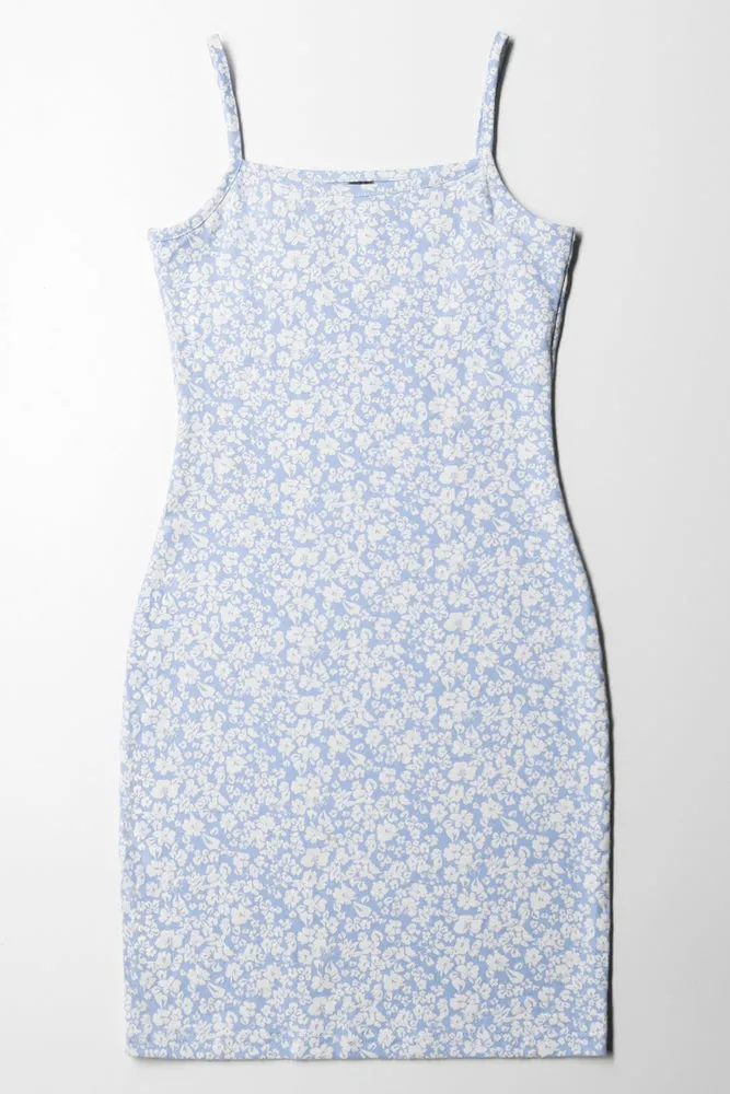 Sleeveless Dress Blue