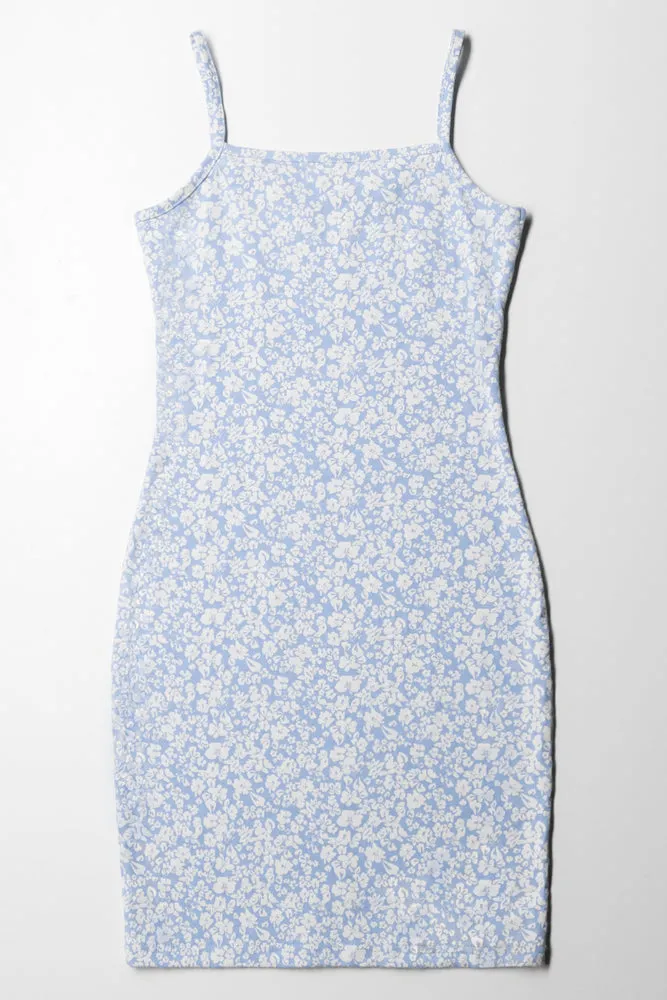 Sleeveless Dress Blue