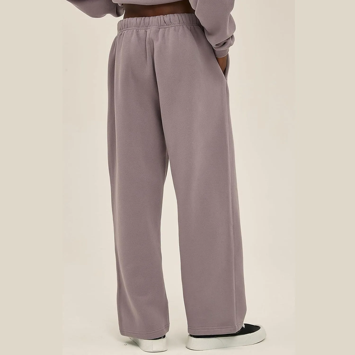 Straight Leg Sweatpants Men Plain Athletic Pants Open Bottom Casual Relaxed Fit Fall Trousers Baggy Gym Track Pants