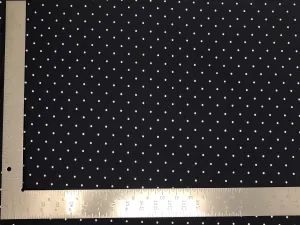 Techno Crepe Knit Pin Polka Dot Print Fabric