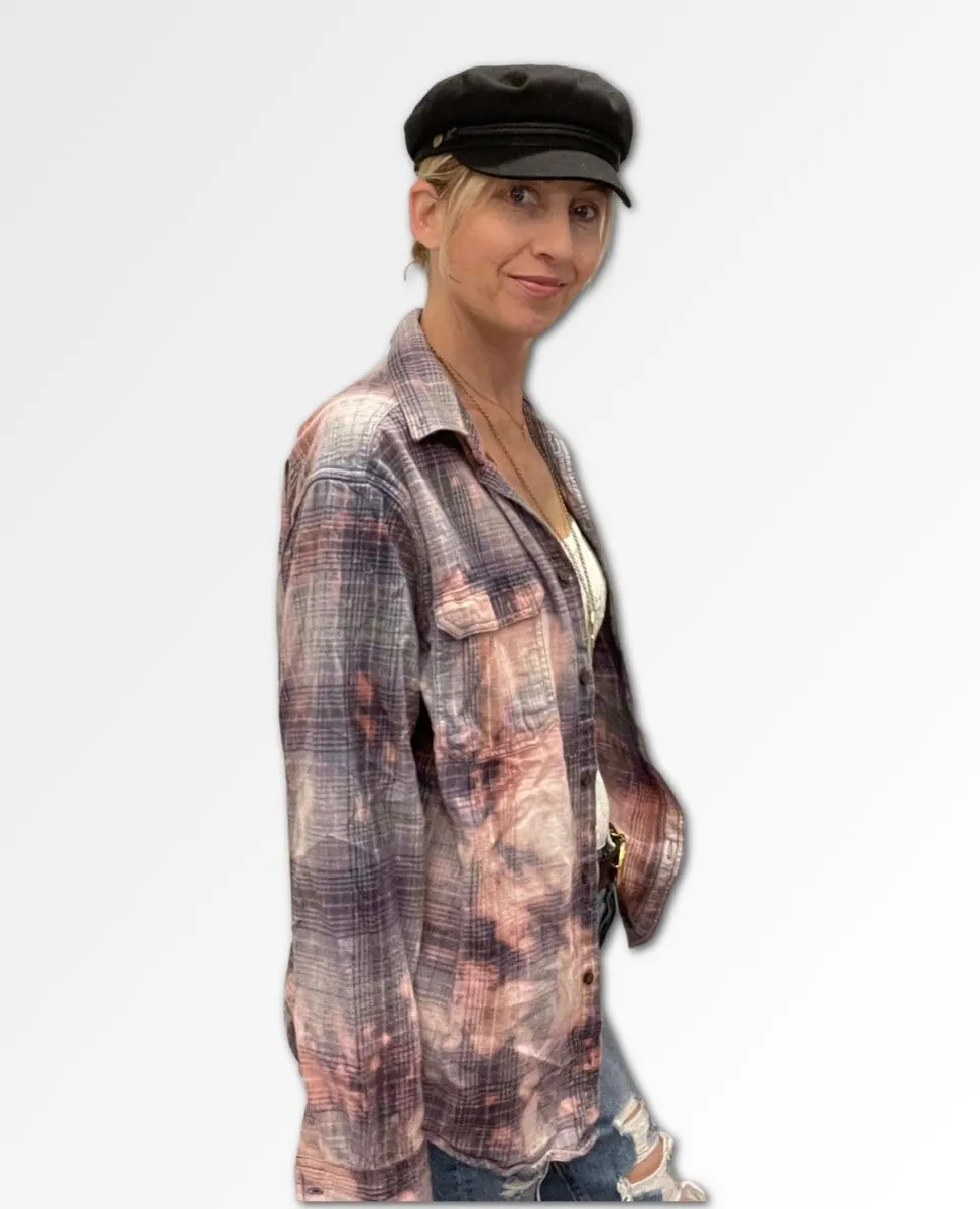 Violet Outlaw Flannel #5 One Size