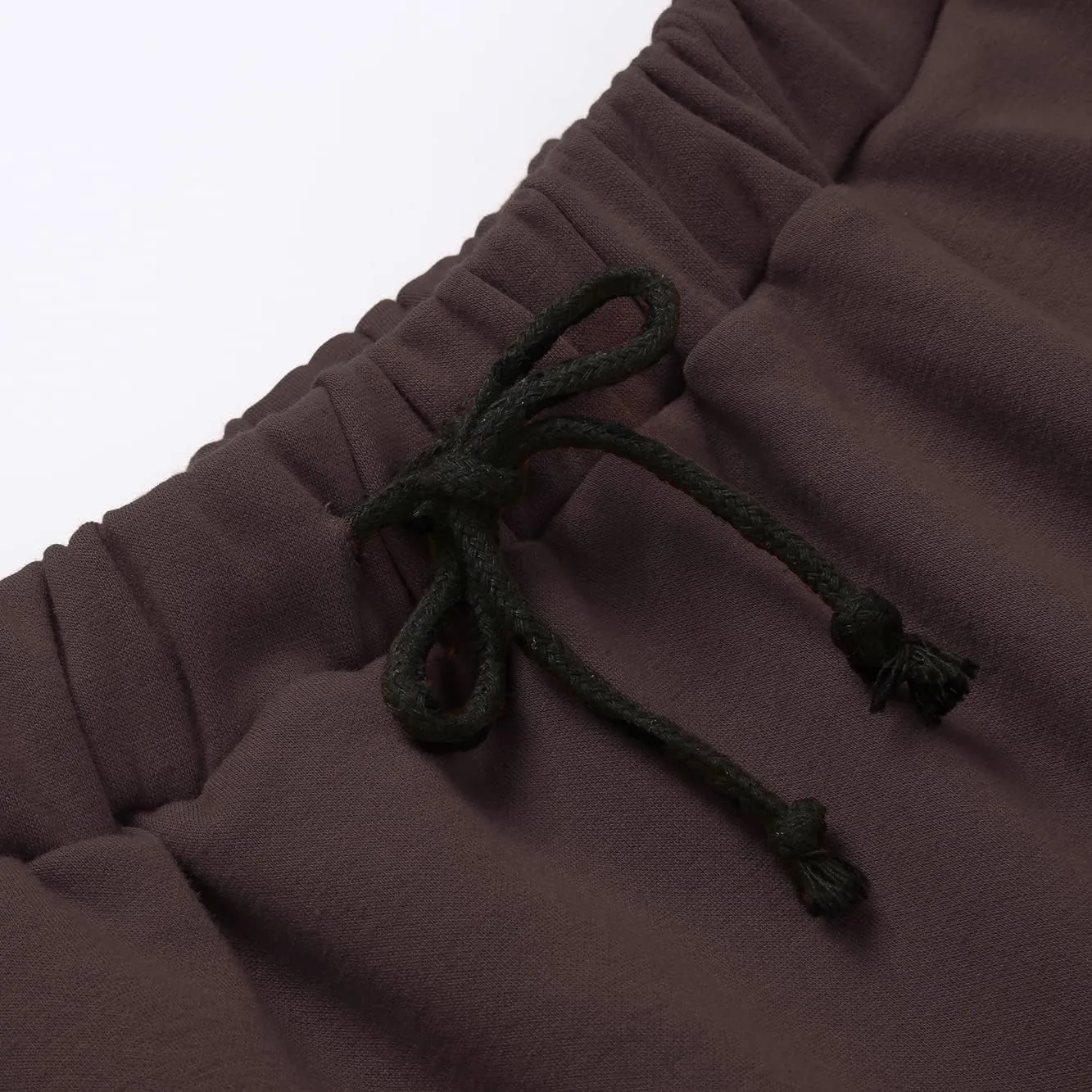 Ylingjun Womens Warm Fleece Lined Long Jersey Skirts Elastic Waist A Line Flared Winter Skirt