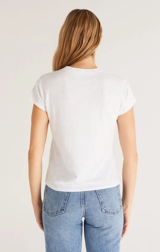 Z Supply Modern Slub Tee - White